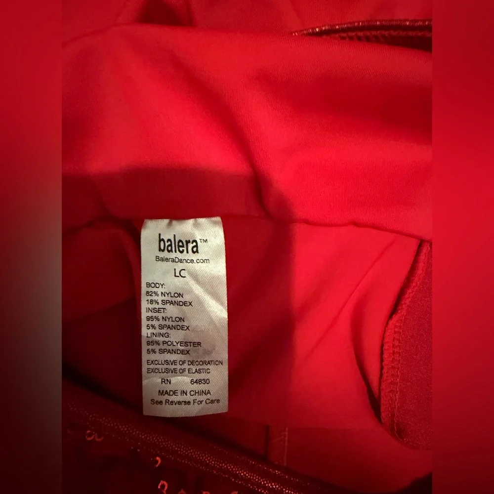 Balera dance costume leggings Size LC - Picture 4 of 4